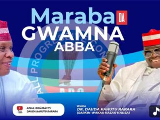 Dauda Kahutu Rarara – Maraba Da Gwamna Abba