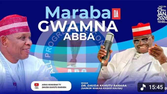 Dauda Kahutu Rarara – Maraba Da Gwamna Abba