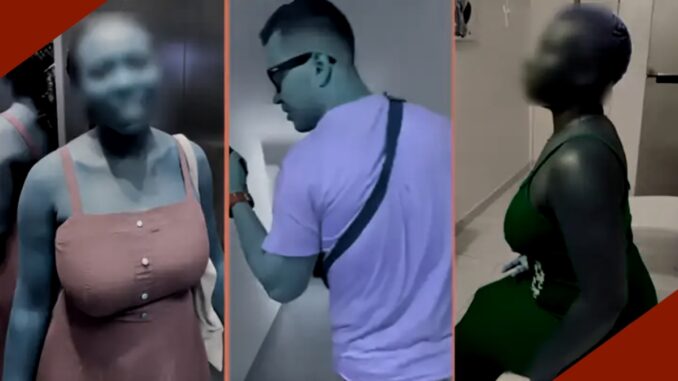 A Russian man, Yaytseslav, has gone viral after sharing videos of his private escapades with Ghanaian women online